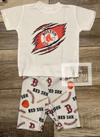 
              Boston Red Sox Tee and Shorts Set / Infant and Toddler Boys
            