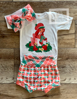 Strawberry Shortcake - Baby or Toddler Complete Outfit