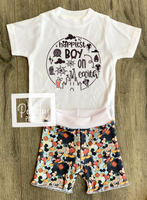 
              Happiest Boy on Earth Baby and Toddler Tee and Shorts Set / Infant and Toddler Boys
            