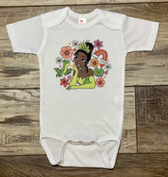 
              Tiana Princess and the Frog - Baby or Toddler Complete Outfit
            