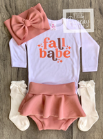 
              Fall Babe Thanksgiving Fall Baby Skirt Outfit
            