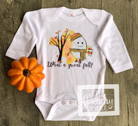 
              What A Great Fall Baby Skirt Outfit
            