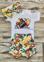 
              Commanders Football Girls Outfit - Baby or Toddler Complete Outfit
            